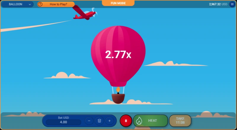 Balloon Crash Game